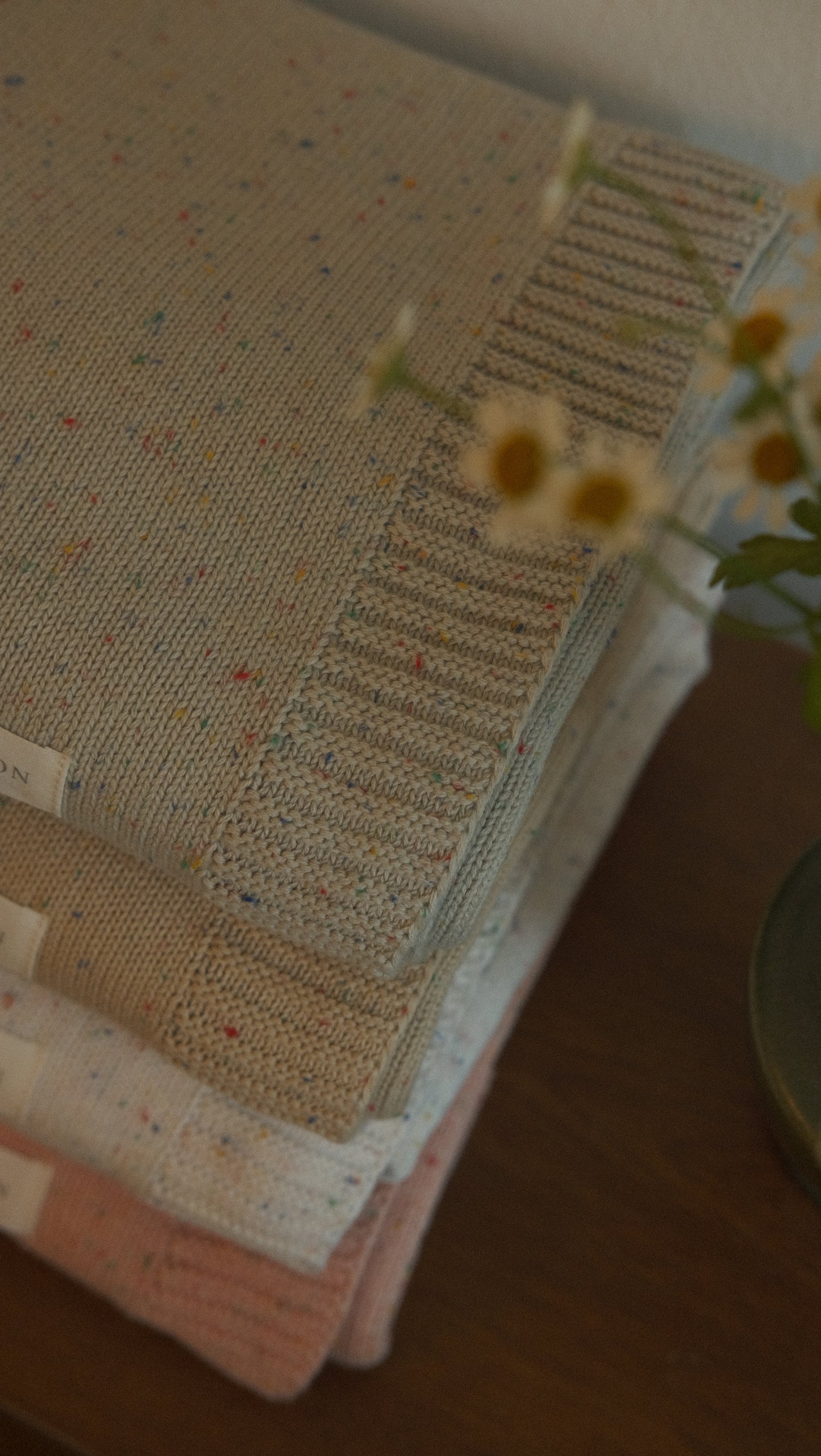 Sprinkle Knit Blanket