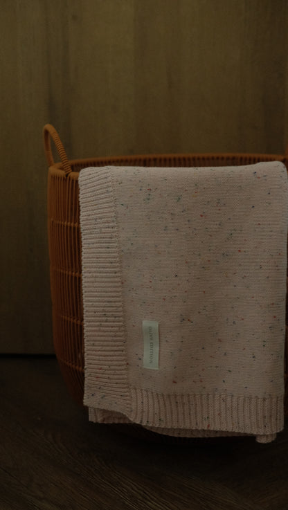 Sprinkle Knit Blanket