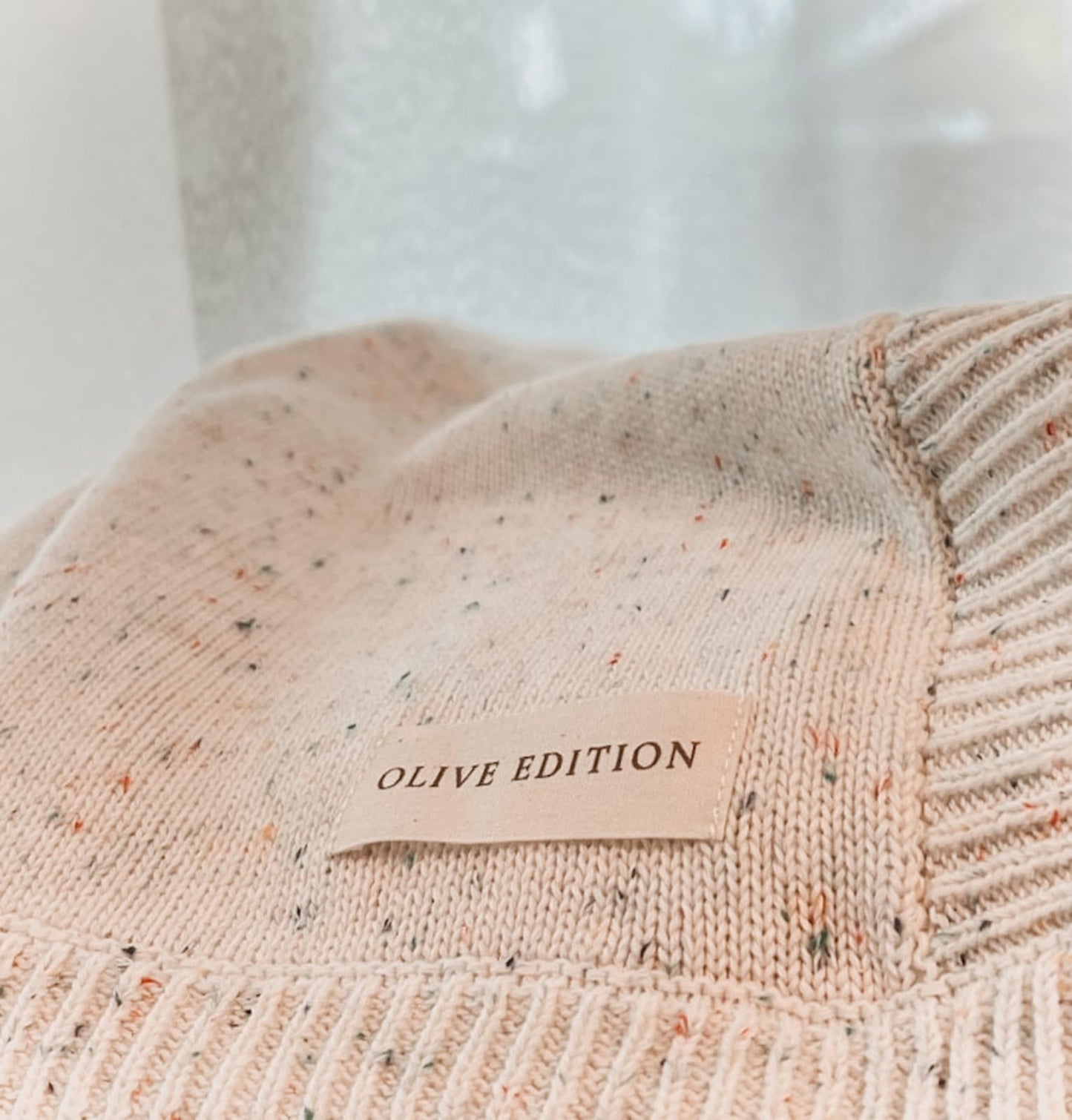 Sprinkle Knit Blanket