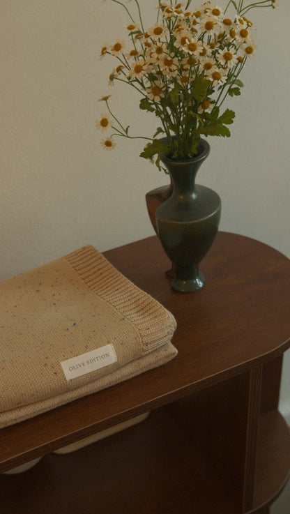 Sprinkle Knit Blanket