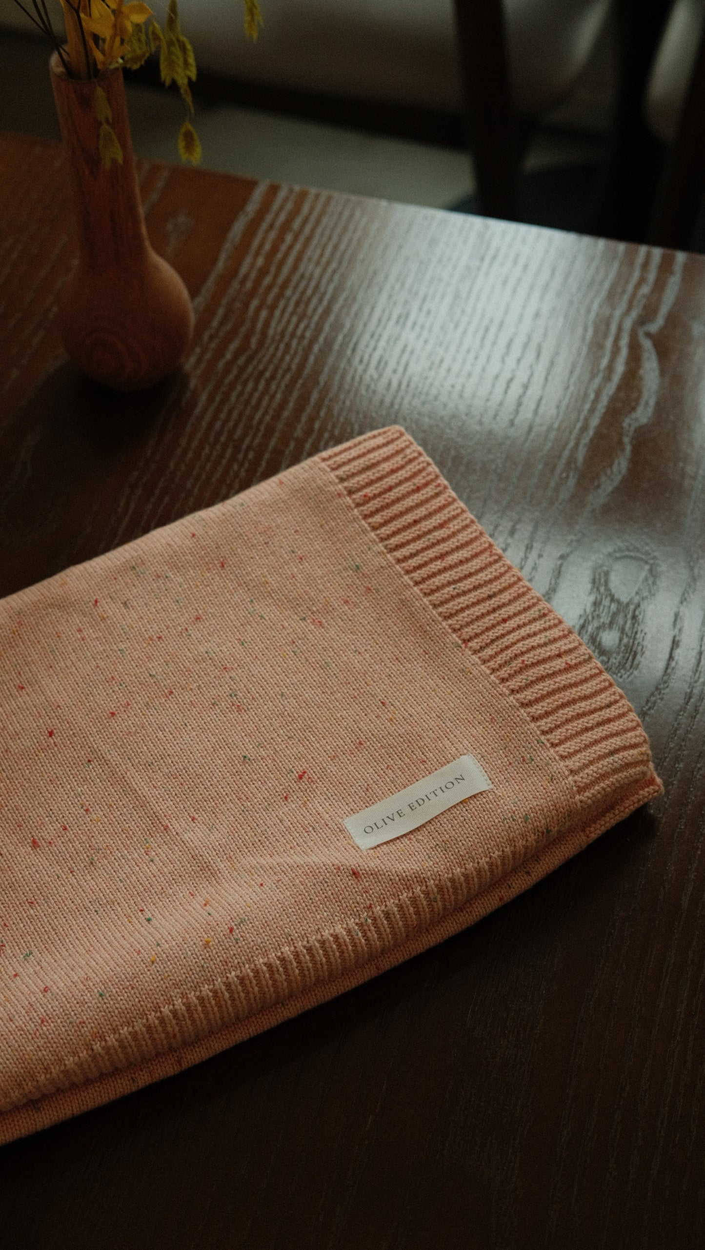 Sprinkle Knit Blanket