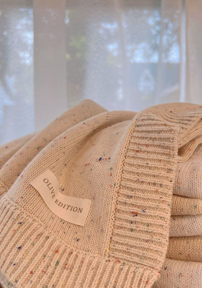 Sprinkle Knit Blanket